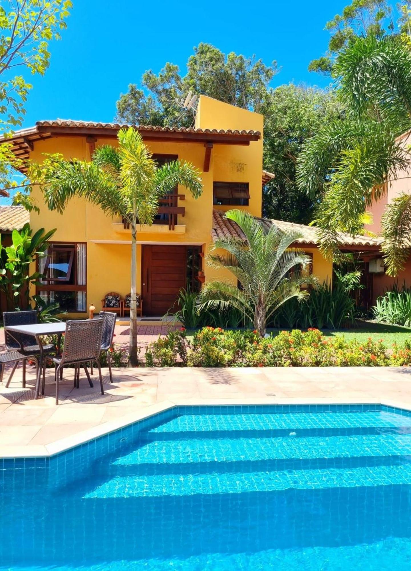 Casa Amarela 3 Quartos Aracaipe Holiday home Porto Seguro